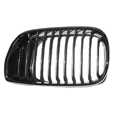Geared2Golf Left Hand Grille with Chrome Vents for 2002-2005 BMW 3 Series E46 Sedan & Wagon GE1604490
